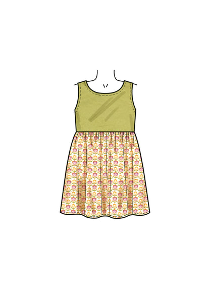 Newlook Pattern 6784 Children's Dresses and Romper