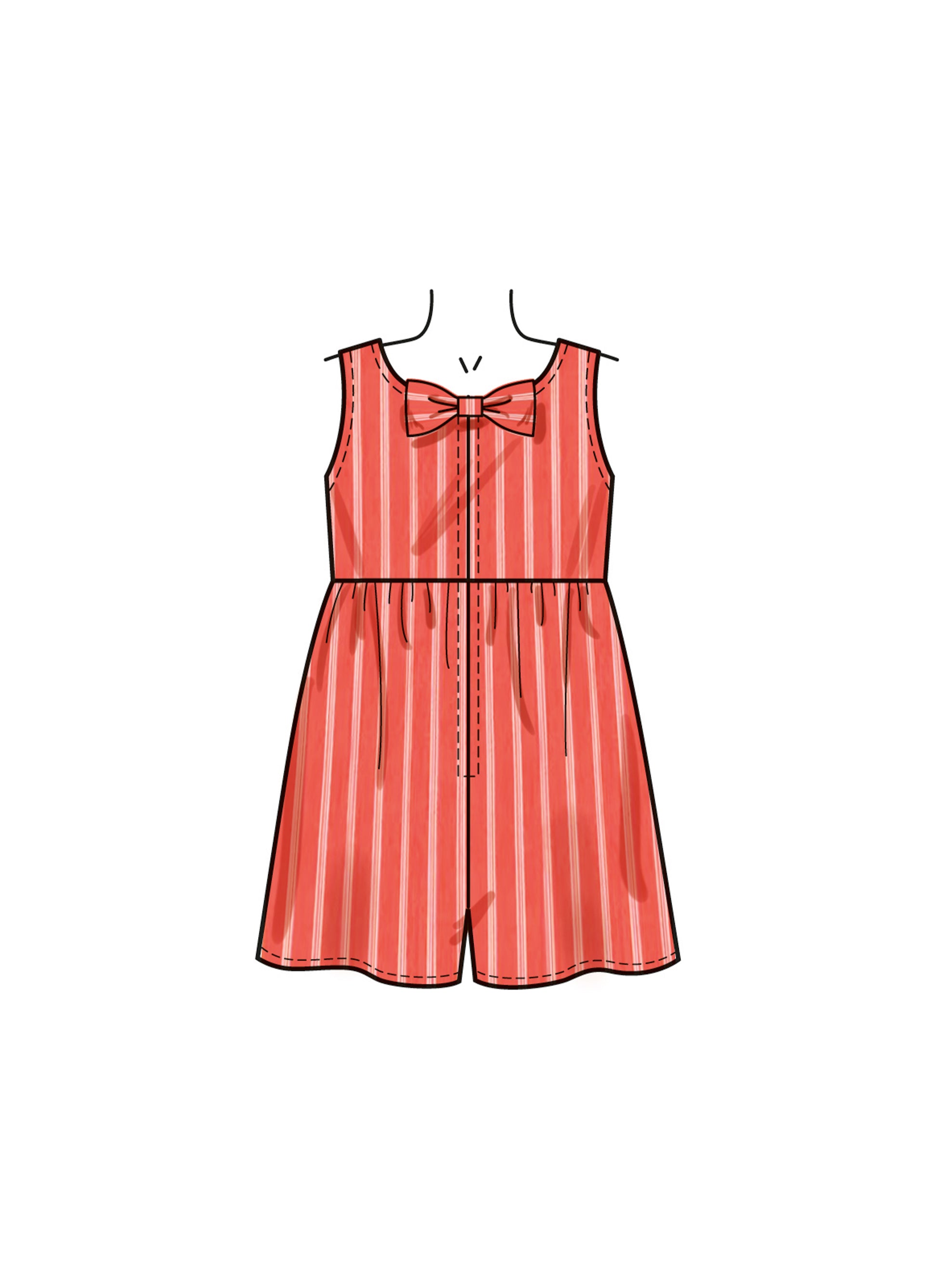 Newlook Pattern 6784 Children's Dresses and Romper