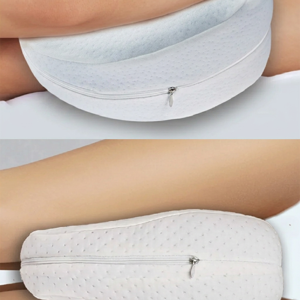 NuvoMed Memory Foam Leg Pillow Product in use