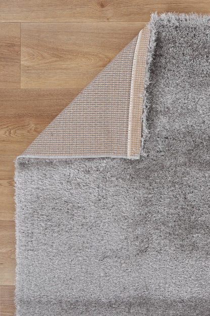 Puffy Soft Shag Grey Rug