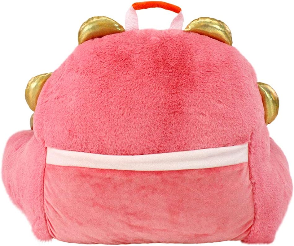 Soft Landing Nesting Nook Character Back-Rest, Pink Dino