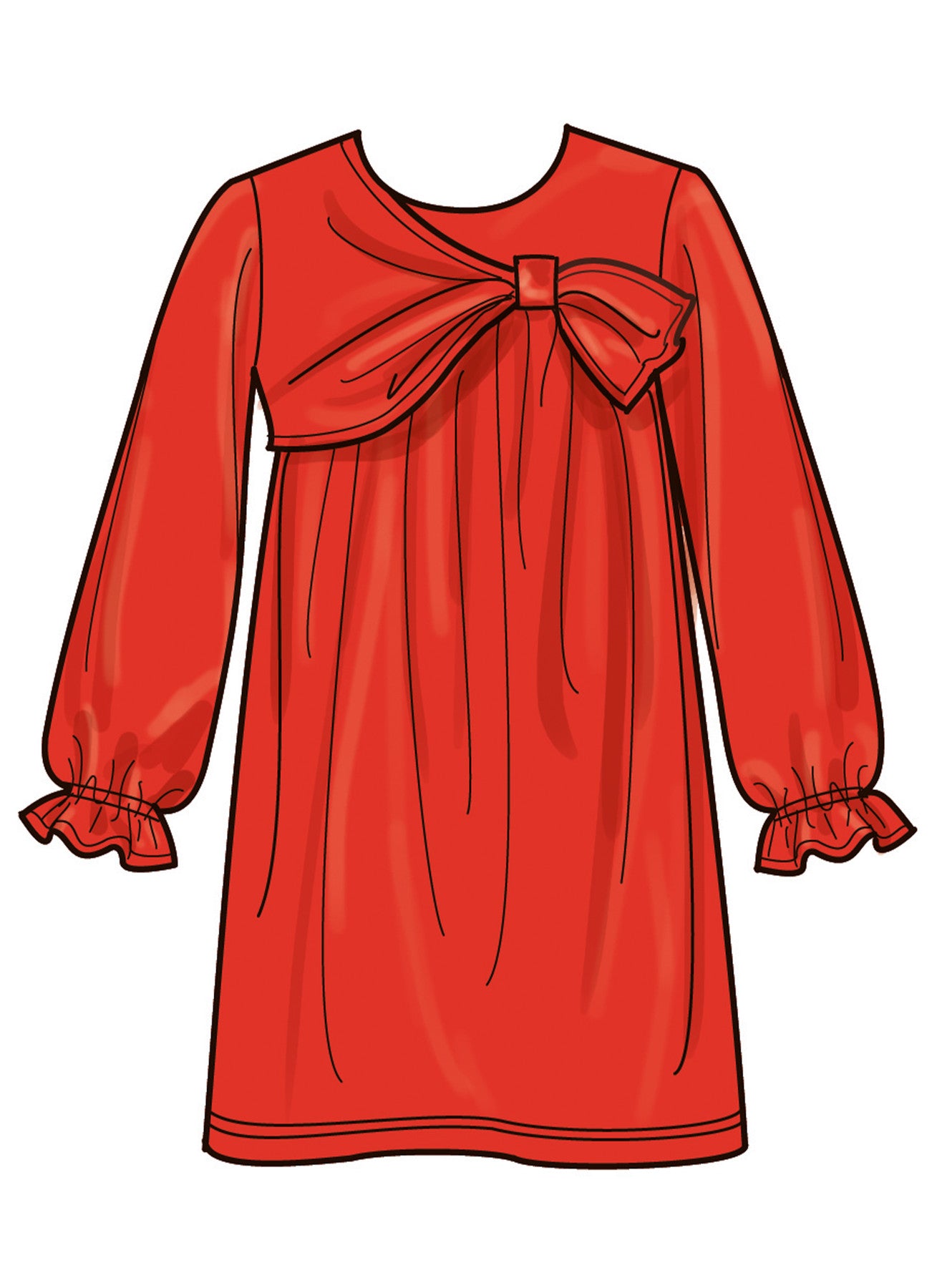 Simplicity Sewing Pattern 3015 Girls' Top, Dress and Pants