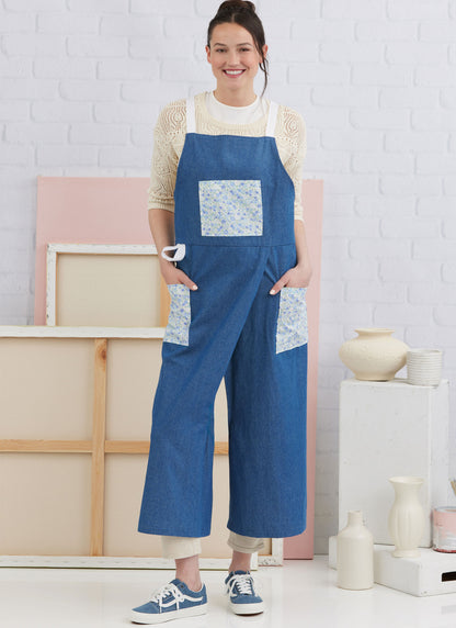 Simplicity Sewing Pattern 3021 Misses' Aprons and Pant Aprons