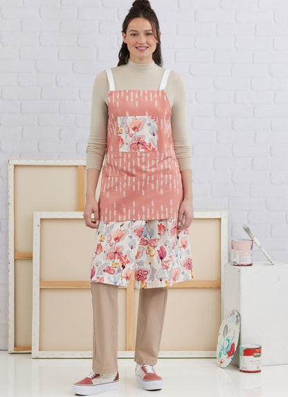 Simplicity Sewing Pattern 3021 Misses' Aprons and Pant Aprons