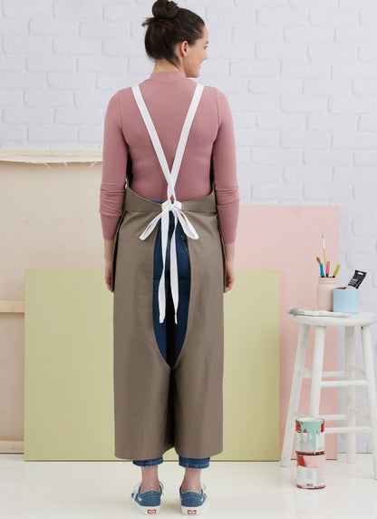 Simplicity Sewing Pattern 3021 Misses' Aprons and Pant Aprons
