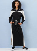 Simplicity Pattern SS3035 Misses' Knit Tops and Skirts