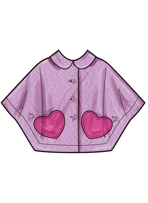 Simplicity Pattern SS3043 Girl Jacket Coat