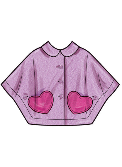 Simplicity Pattern SS3043 Girl Jacket Coat