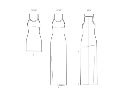 Simplicity Pattern S3064 Misses' Plus Size Dress