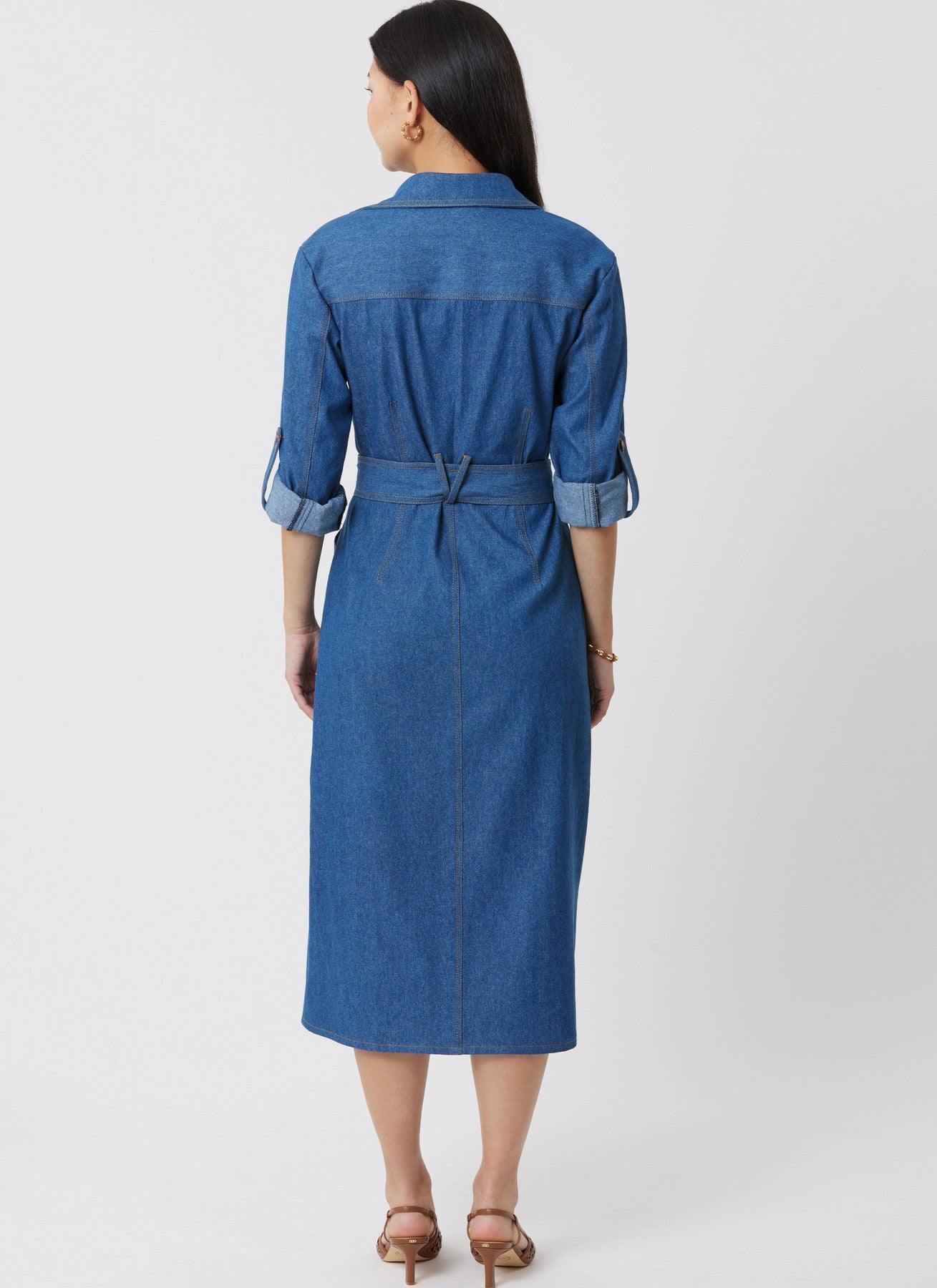 Simplicity Sewing Pattern Misses' and Women's Dresses with Tie Belt