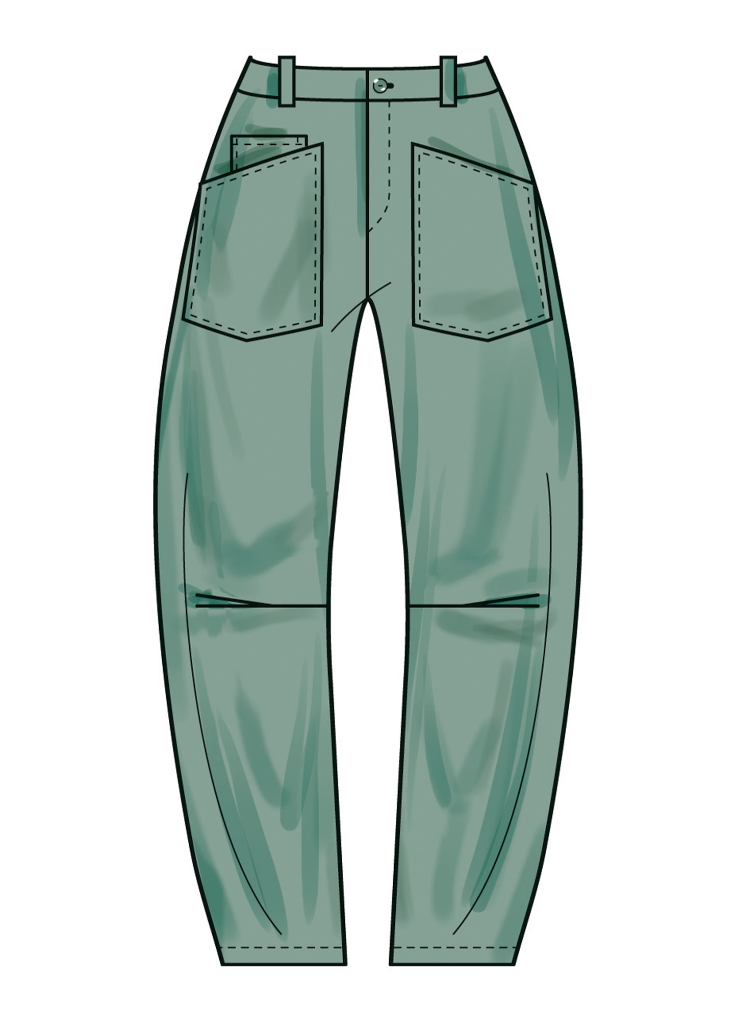 Simplicity Pattern S3069 Miss Skirt Pants