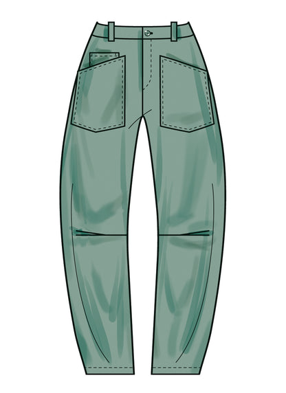 Simplicity Pattern S3069 Miss Skirt Pants
