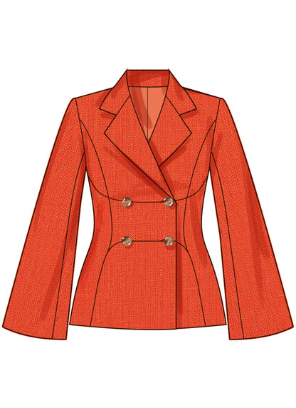 Simplicity Pattern S3073 Misses' and Women's Jacket and Pants