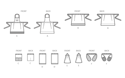 Simplicity S3087 Apron