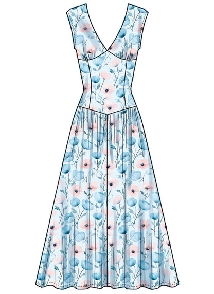 Simplicity S3096 Misses' Plus Size Dress