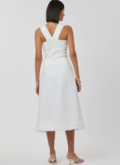 Simplicity SS3104 Misses' Wrap Skirts with Detachable 3D Flower