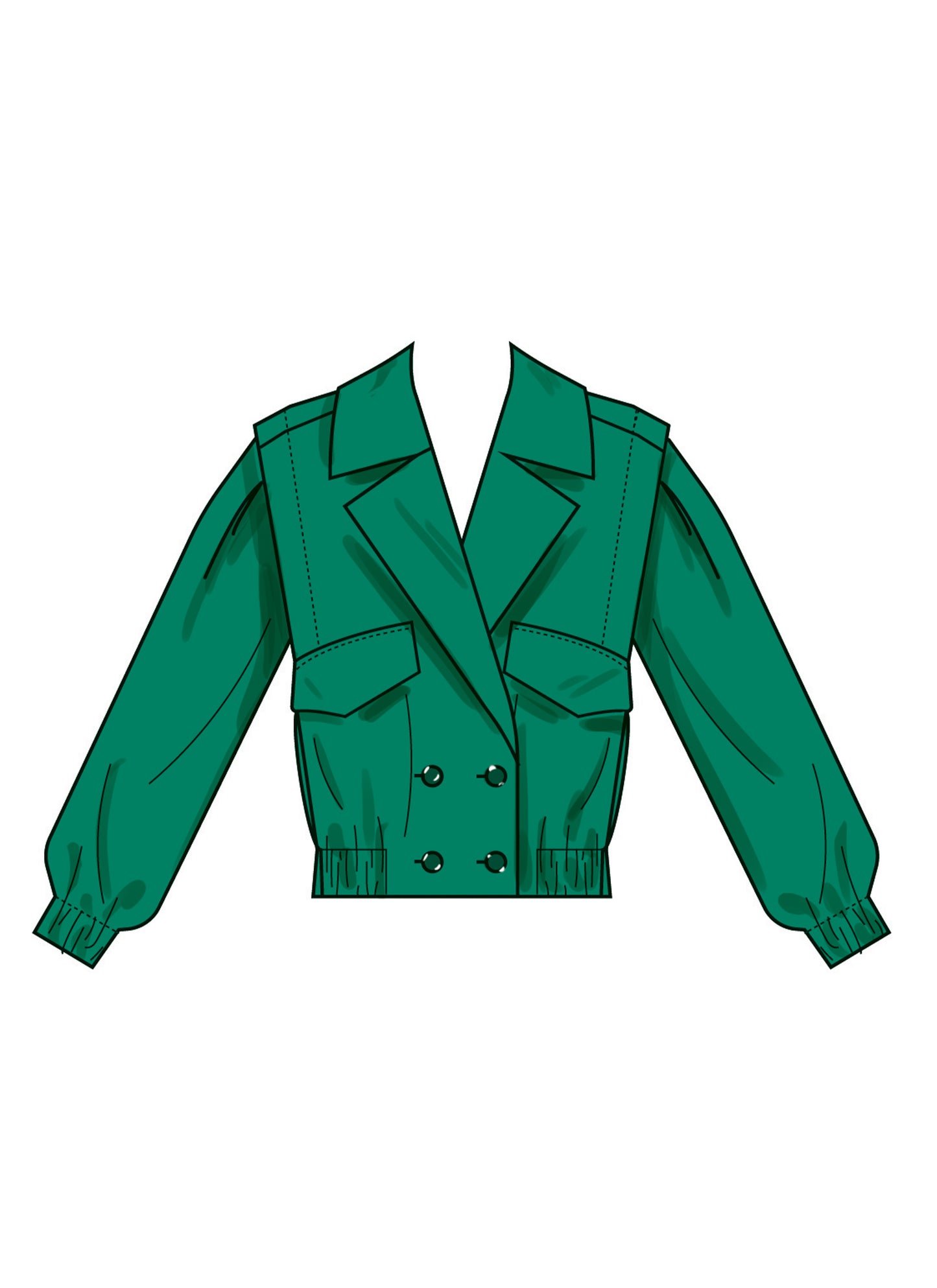 Simplicity Pattern S3107 Misses' Jacket and Pants