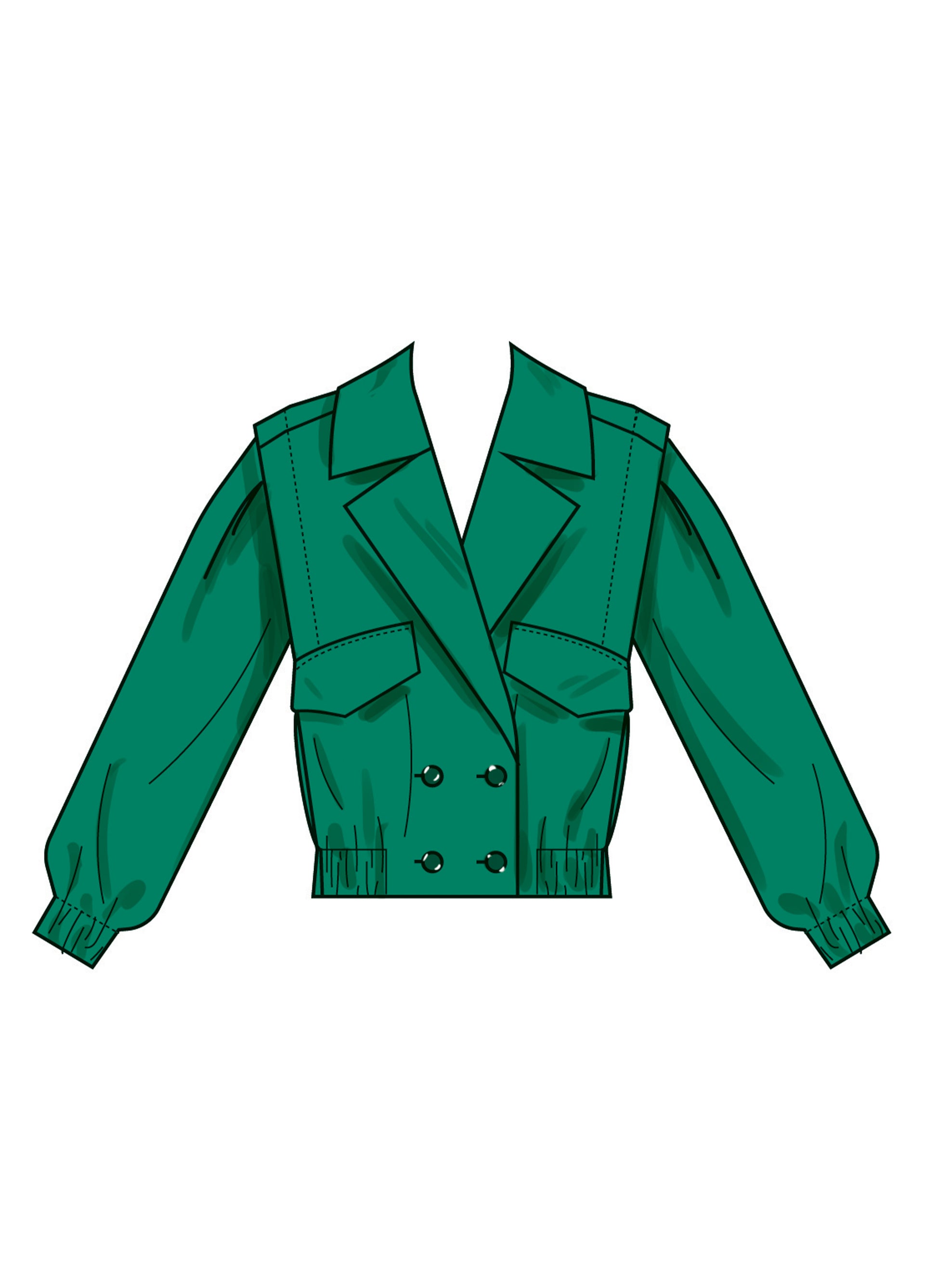 Simplicity Pattern S3107 Misses' Jacket and Pants