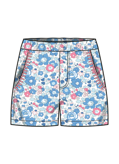 Simplicity Pattern S3113 Children's or Girls' and Boys' Jacket, Shorts and Pants