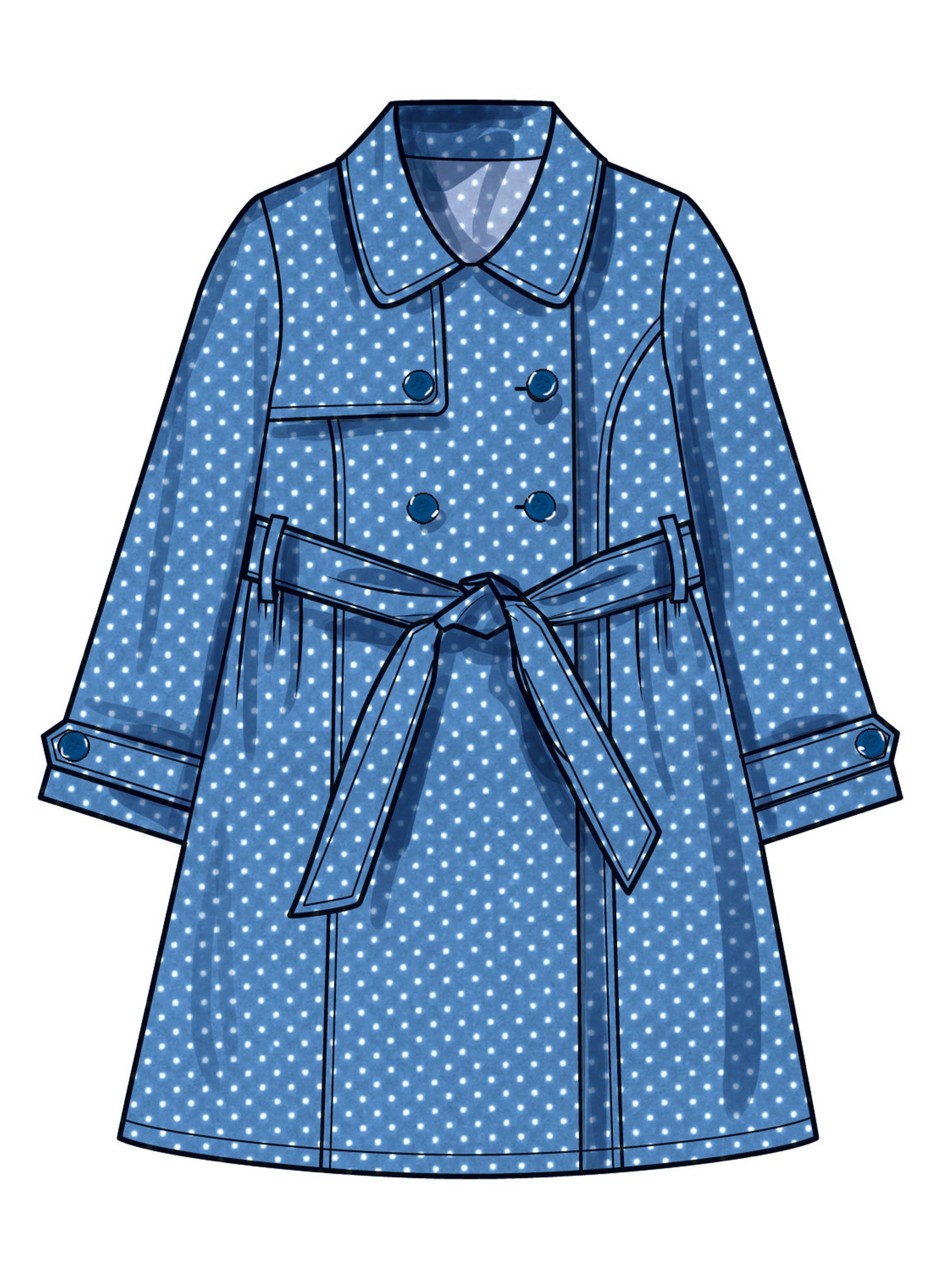 Simplicity Pattern S3114 Girl Jacket Coat