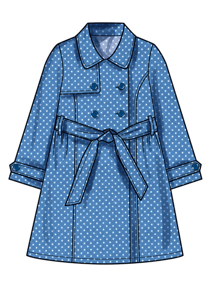 Simplicity Pattern S3114 Girl Jacket Coat