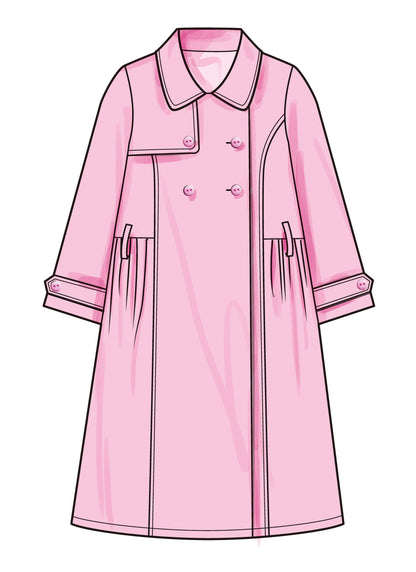 Simplicity Pattern S3114 Girl Jacket Coat