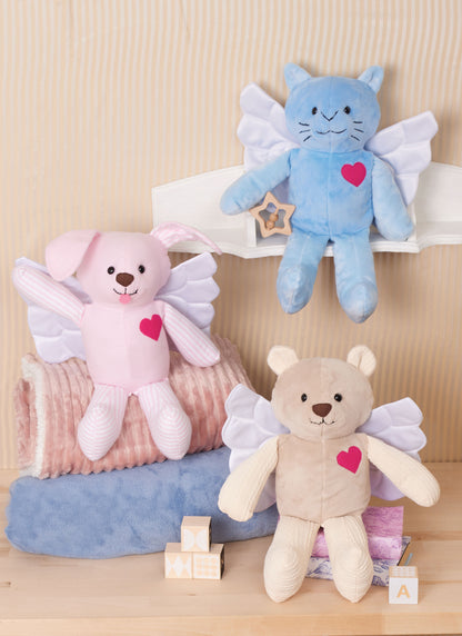 Simplicity Pattern S3122 Memory Plush Animals with Wings