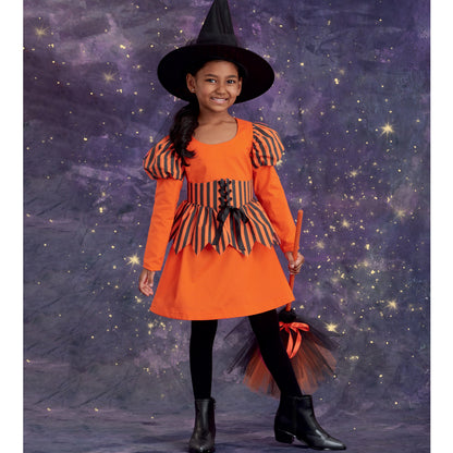 Simplicity Pattern 9348 Child & Girl Costumes