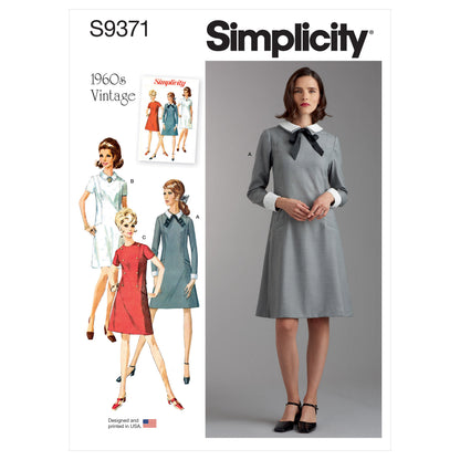 Simplicity Pattern 9371 Misses & Women's Dress