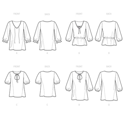 Simplicity Pattern S9469 Misses' Tops