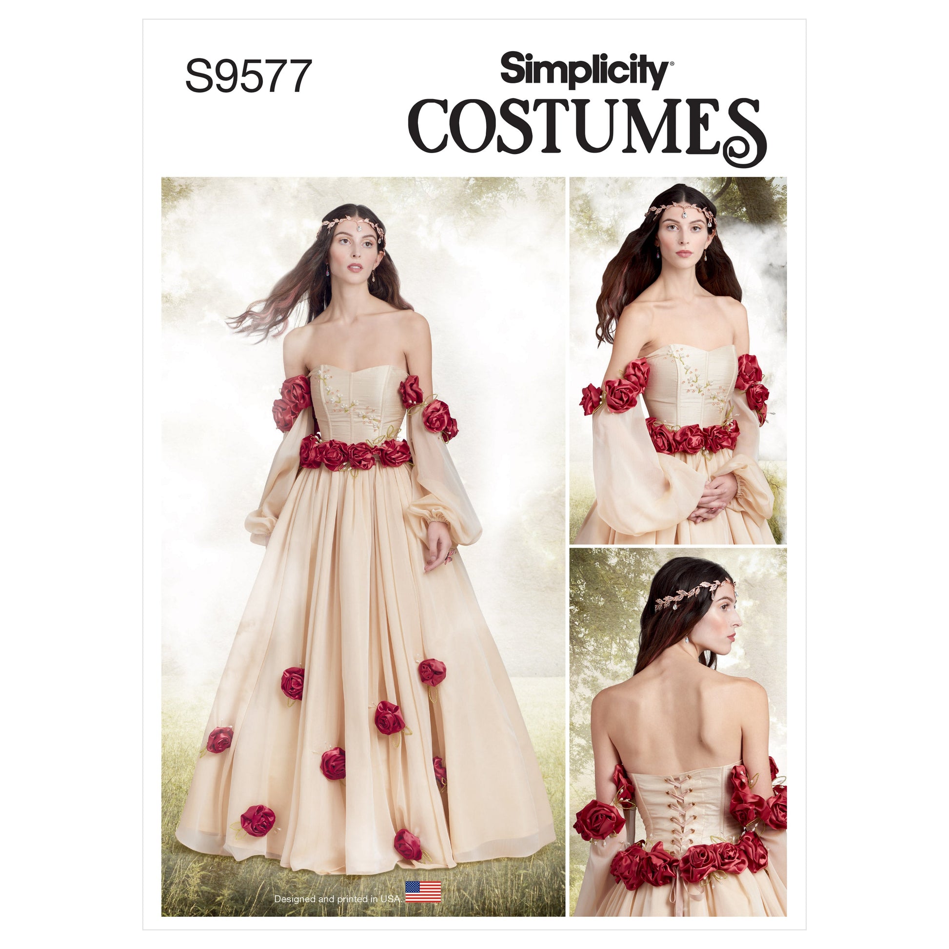 Simplicity Pattern 9577 Misses' Fantasy Costume