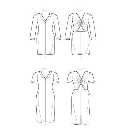 Simplicity Pattern SS9599 Women's Knit Dresses by Mimi G