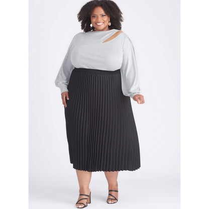 Simplicity Pattern 9680 Plus Size Top/Vest