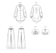Simplicity Pattern S9756 Mises Plus Size Sportswear