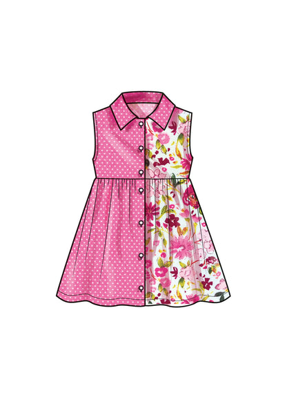 Simplicity S9760 Toddler Dress