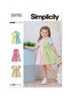 Simplicity S9760 Toddler Dress