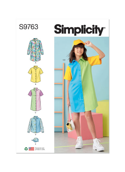 Simplicity Pattern S9763 Girl Plus Dress