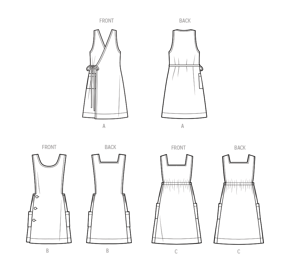 Simplicity Pattern S9766 Undefined Apron