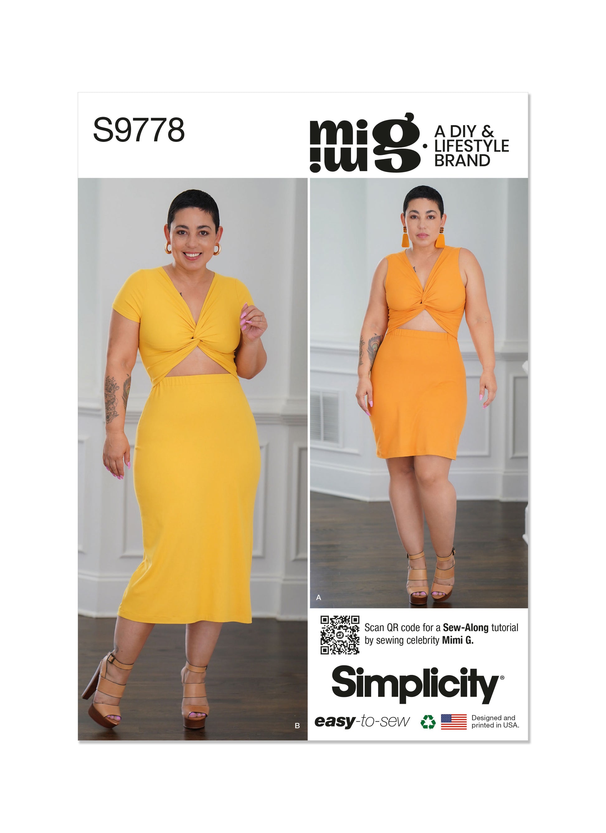 Simplicity Pattern 9778 Misses' Dress