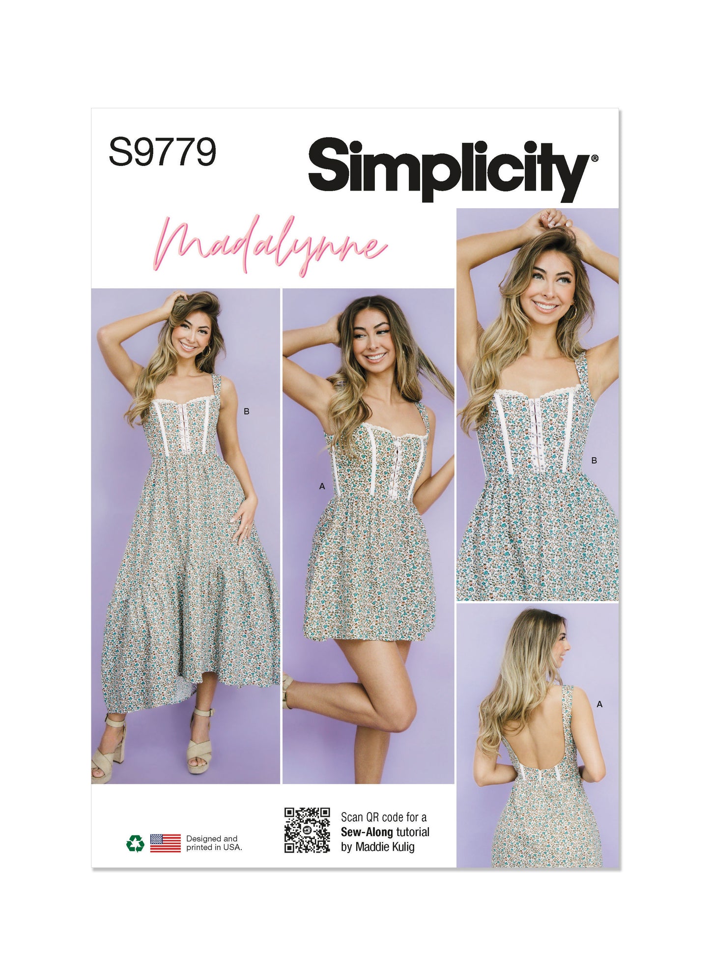 Simplicity Pattern 9779 Misses' Dress