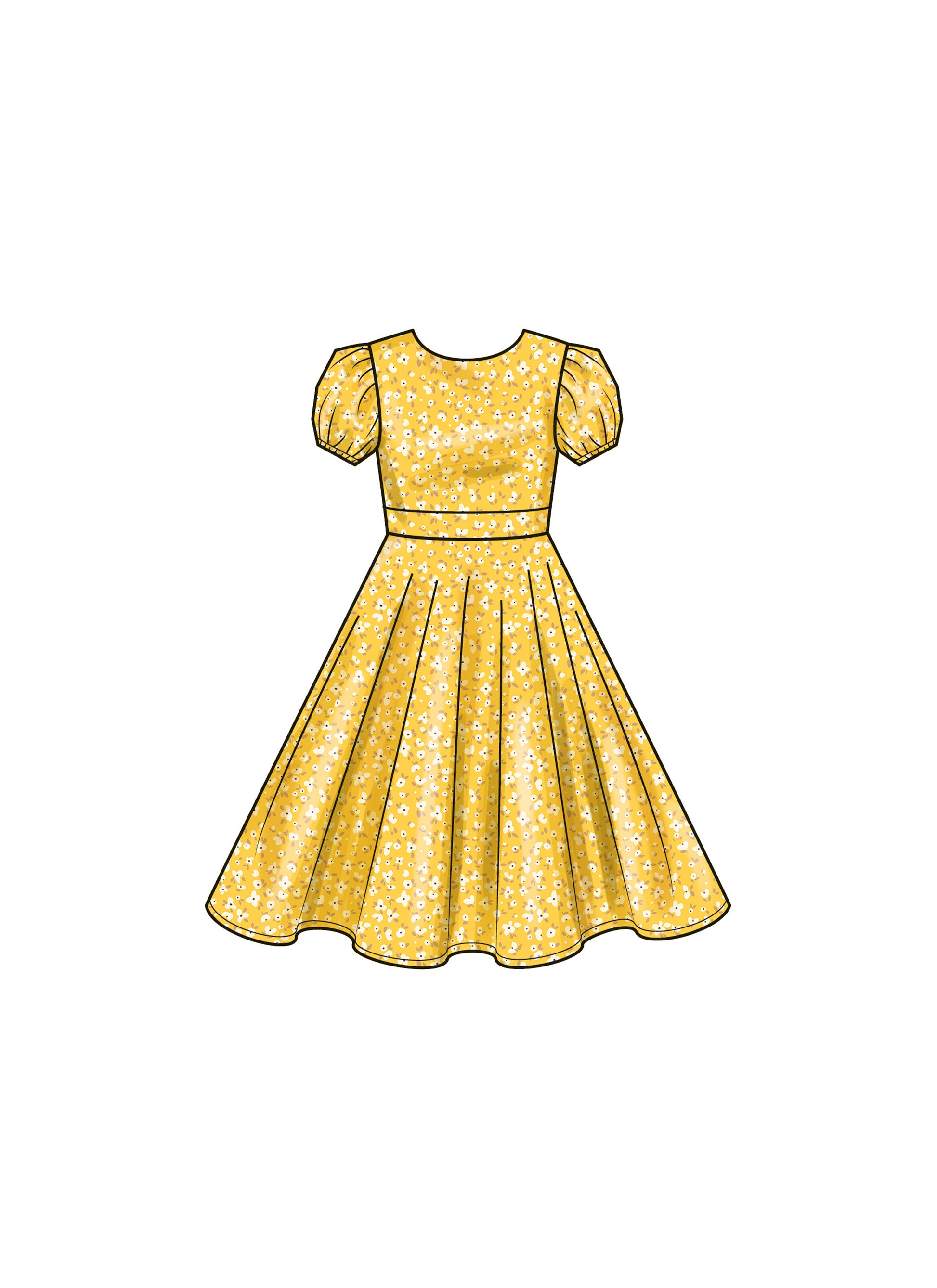 Simplicity Pattern 9799 Children's and Girls' Dresses