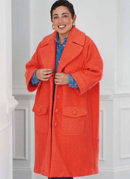 Simplicity Pattern 9824 Miss Jacket CoatSimplicity Pattern 9824 Miss Jacket Coat