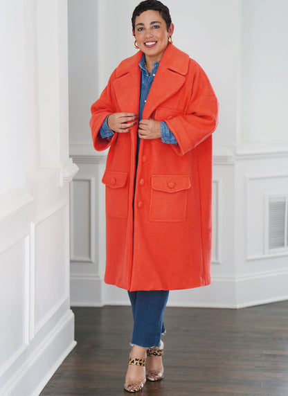 Simplicity Pattern 9824 Miss Jacket Coat