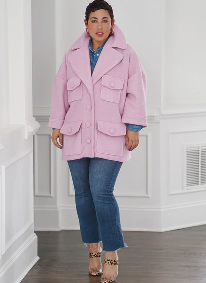 Simplicity Pattern 9824 Miss Jacket Coat