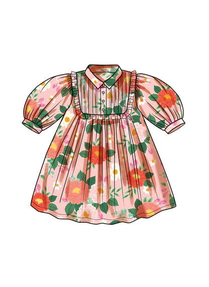 Simplicity Pattern S9830 Children's Dresses