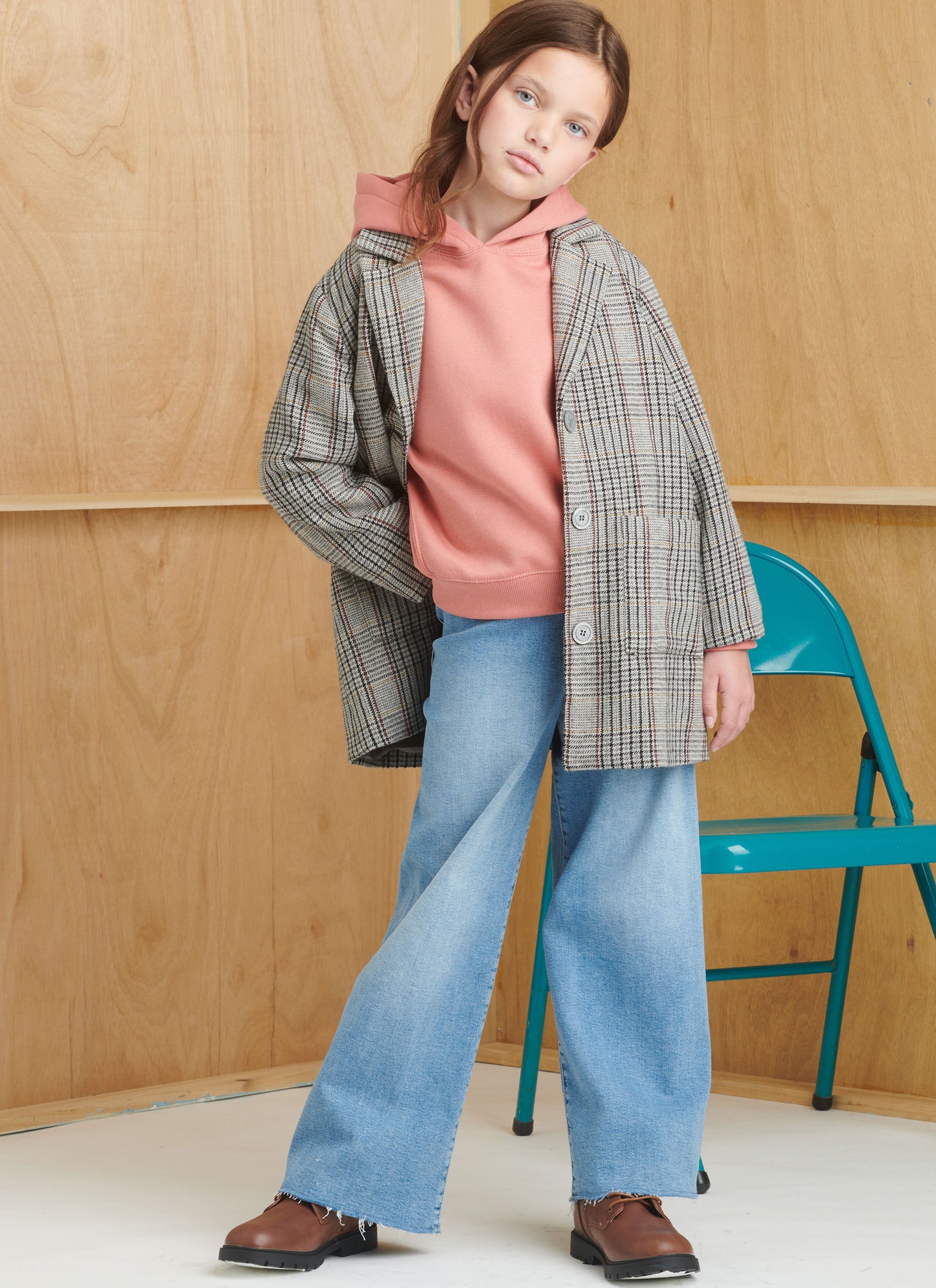 Simplicity Pattern 9831 Children's and Girls' Jacket in Two Lengths