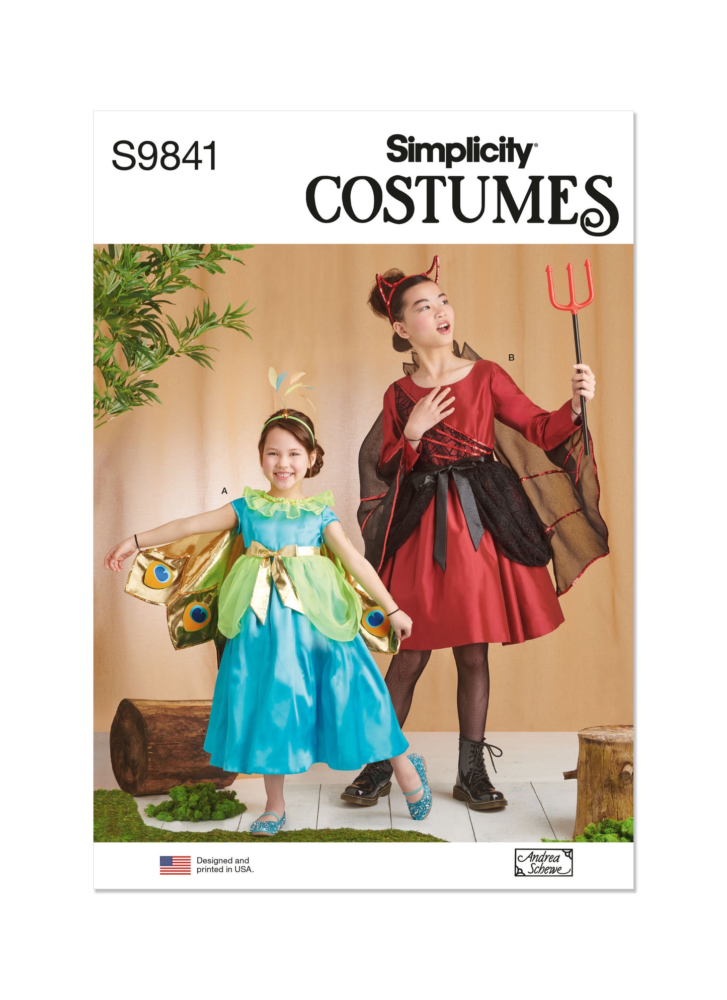 Simplicity Pattern 9841 Child Girl Costume