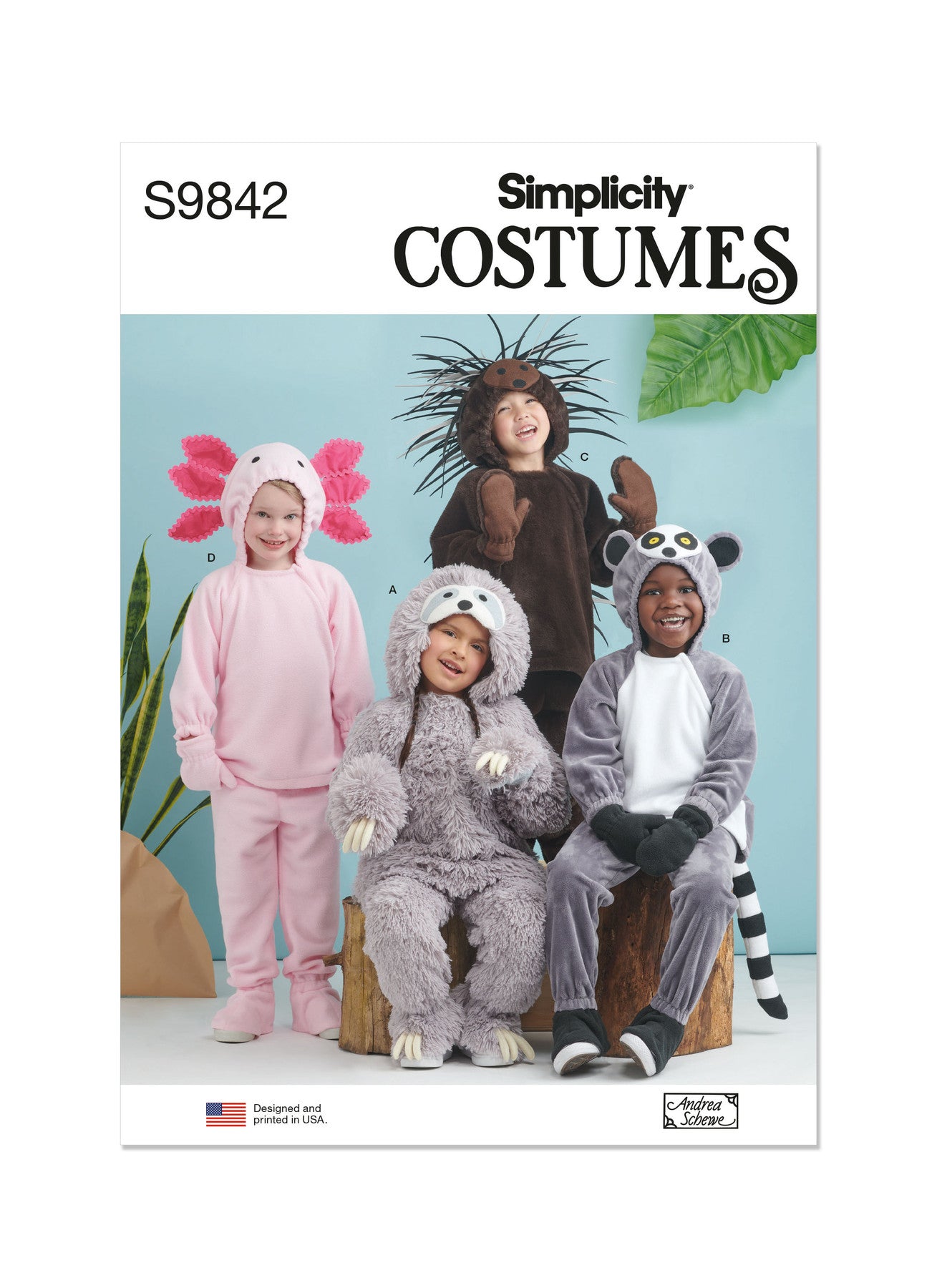 Simplicity Pattern S9842 Child Costume