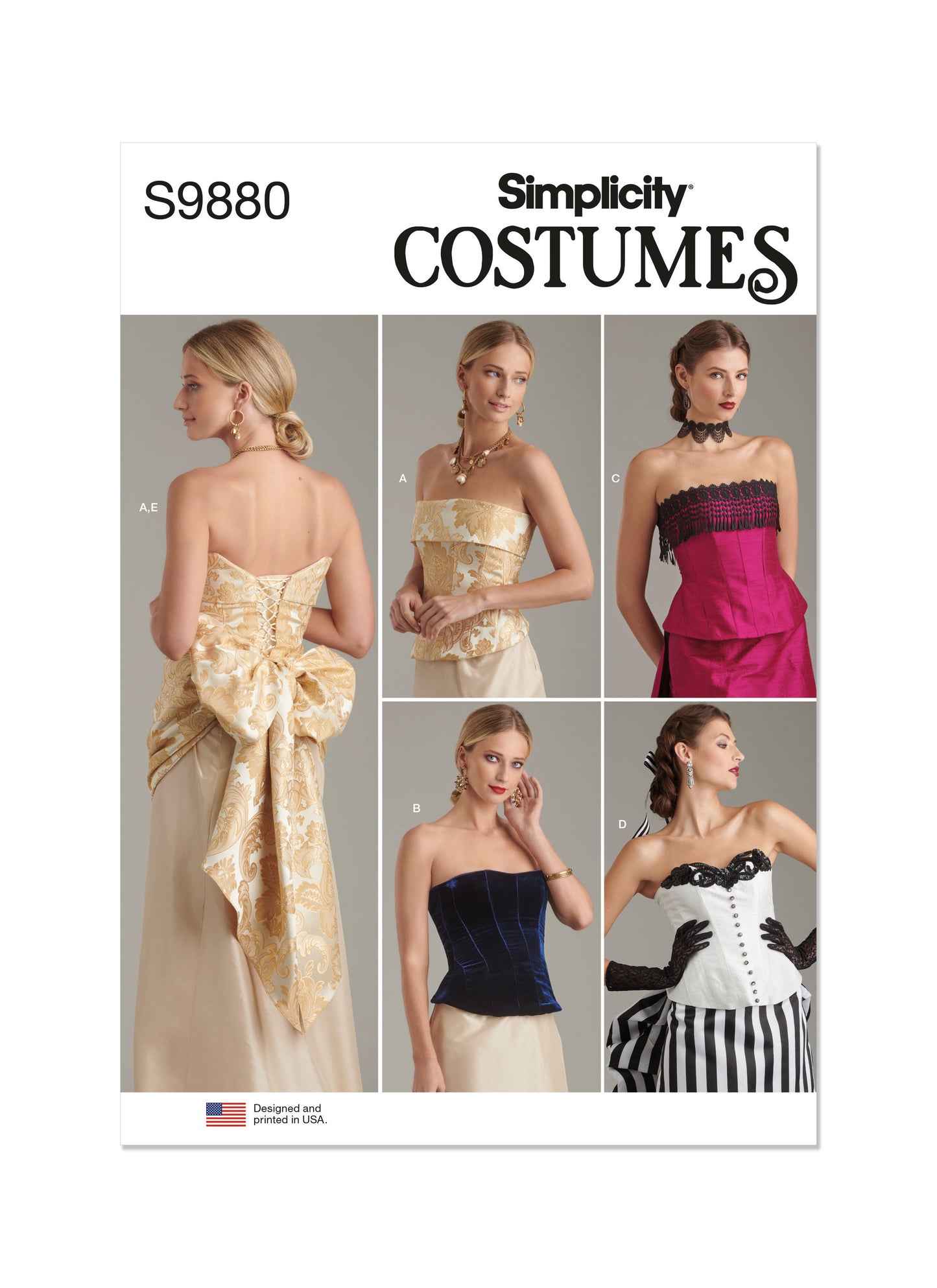 Simplicity Pattern S9880 Misses' Costume