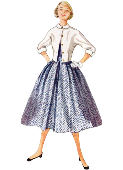 Simplicity Pattern S9882 Misses' Skirt and Jacket